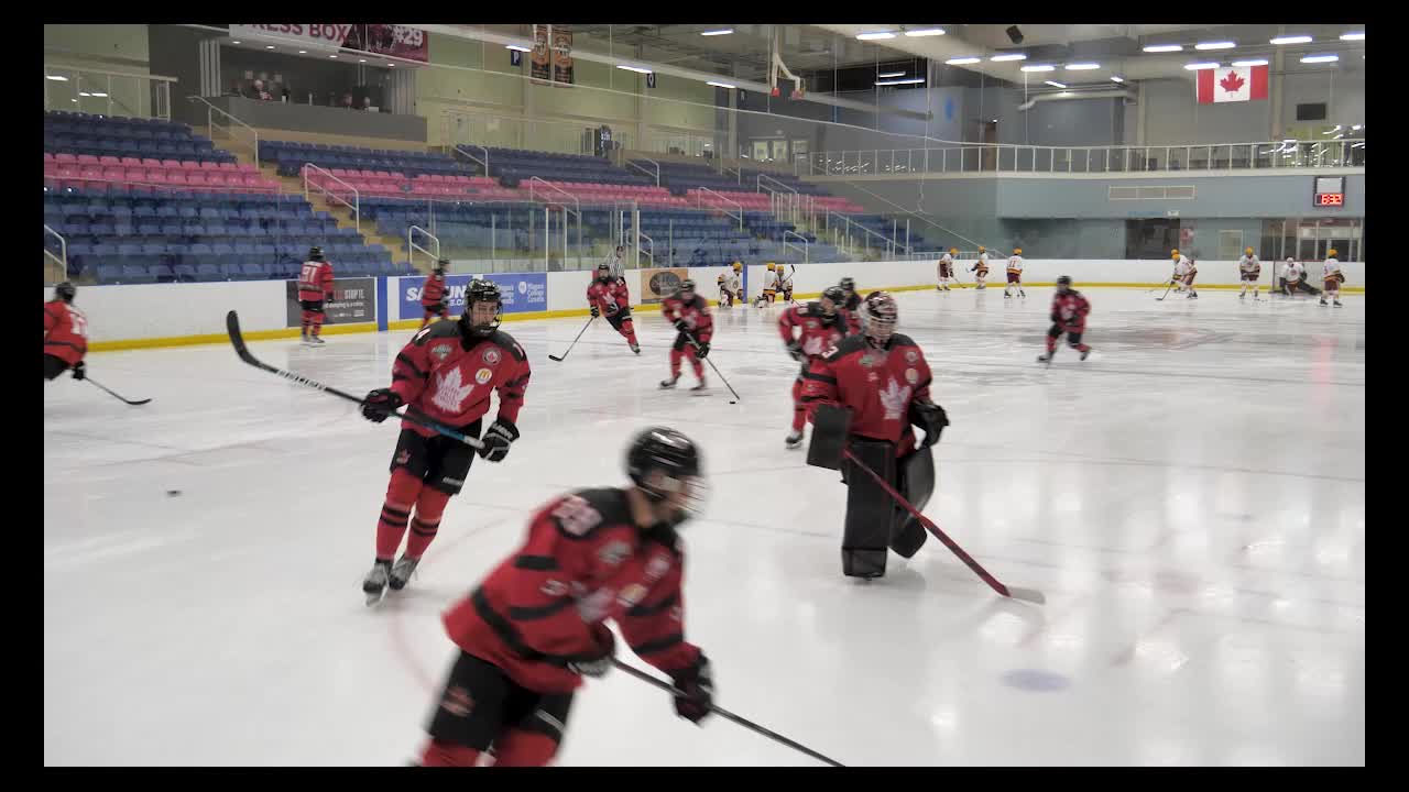 123: Warm-up Canucks vs Thorold Jan 20 2023